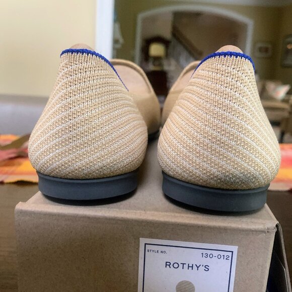 Rothy's The Almond Loafer in Limited Edition Chai Twill - Picture 3 of 5